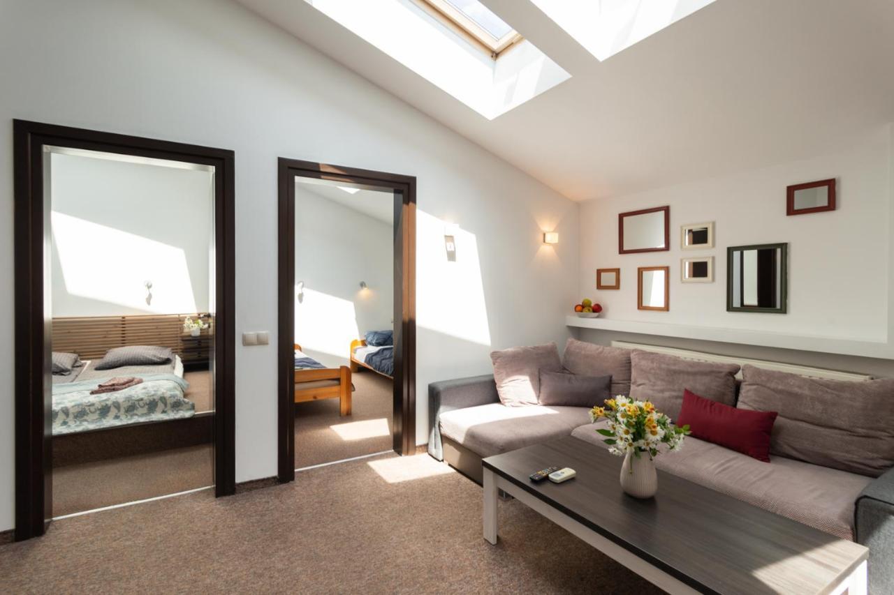 Ferienwohnung Friendly Family Loft In The Center Krakau Exterior foto